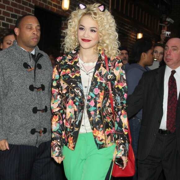 Topshop Hand Painted Leather Dress ASO Demi Lovato - Picture 11 of 11